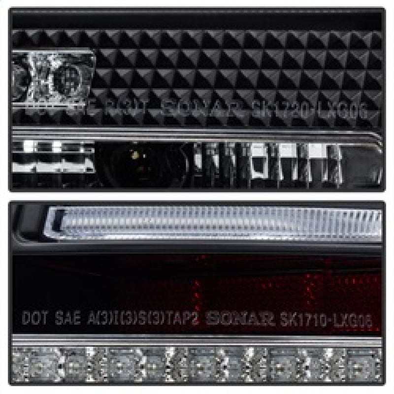 Spyder 5082596 fits Lexus 07-11 GS 350 LED Tail Lights Black ALT-YD-LGS06-LED-B