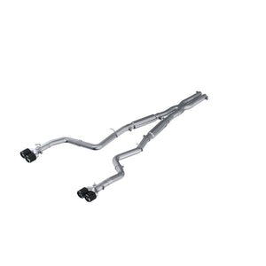MBRP S71153CF fits Dodge Challenger RT 5.7L T304 SS 3in Dual Rear Cat-back Tips