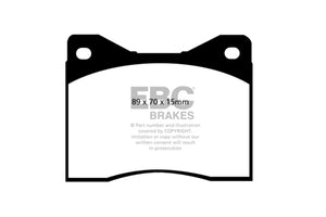 EBC UD163 79-86 Alfa Romeo 6 2.0 Ultimax2 Front Brake Pads