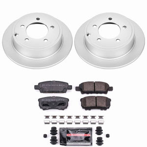 Power Stop 11-14 Chrysler 200 Rear Z23 Coated Brake Kit