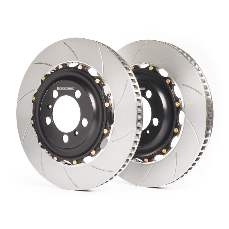 GiroDisc A1-034 fits Audi 02-04 RS6 (C5) 380mm Slotted Front Rotors (w/Spacers)