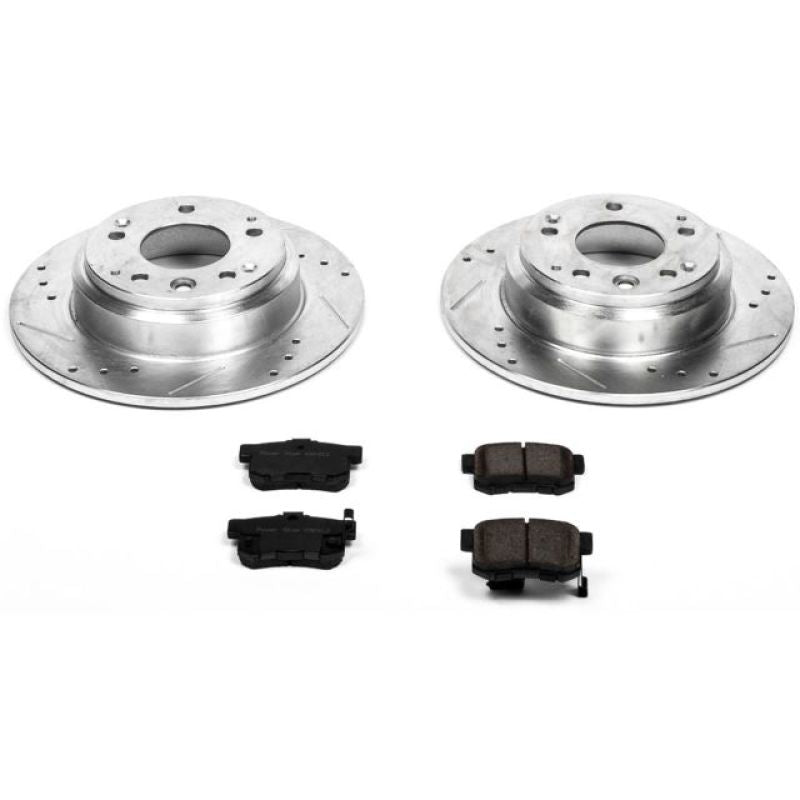 PowerStop K3153 fits Acura 91-95 Legend Rear Z23 Evolution Sport Brake Kit