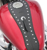 Mustang 93204 fits Yamaha 07-17 V-Star 1200,V-Star 1300 Tourer,V-Star 1300 Deluxe Tank Bib w/Studs- Black