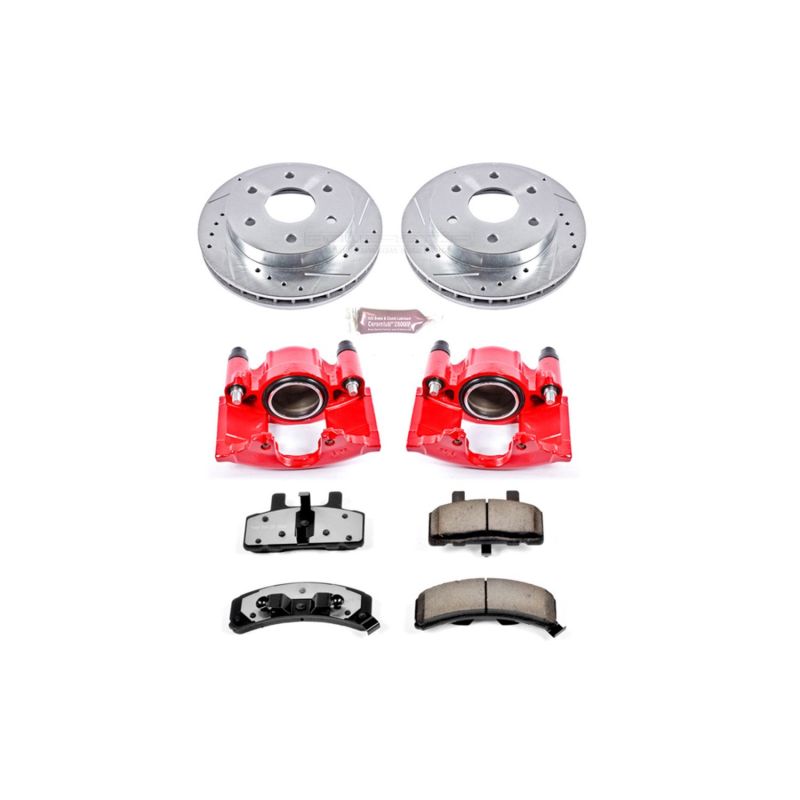 PowerStop fits Cadillac Escalade Front Z36 Truck & Tow Brake Kit w/Calipers