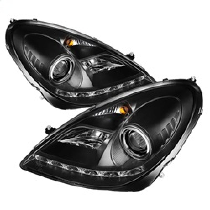 Spyder 5015006 fits Mercedes Benz SLK Projector Xenon/HID Model- DRL Blk PRO-YD
