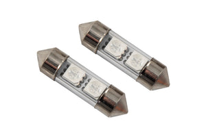 Diode Dynamics DD0189P 31mm SMF2 LED Bulb - Amber (Pair)