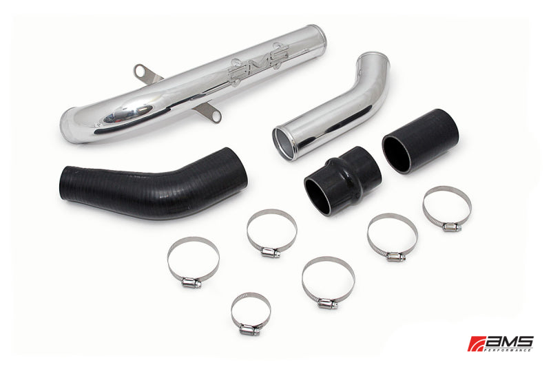 AMS AMS.04.09.0002-1 Performance fits Mitsubishi 08-15 EVO X Upper I/C Pipe - Polished