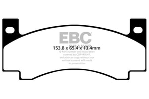 EBC DP21176 71-72 Amc Ambassador 4.2 Greenstuff Front Brake Pads