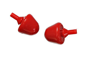 Energy Suspension 9.9151R Bump Stop Round Bullet Nose - Red