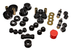 Energy Suspension 16.18101G 84-87 fits Honda Civic/CRX Black Hyper-Flex Master Bushing Set