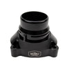 Wehrli 11-25 Ford Power Stroke 6.7L Billet Aluminum Thermostat Housing - Black Anodized