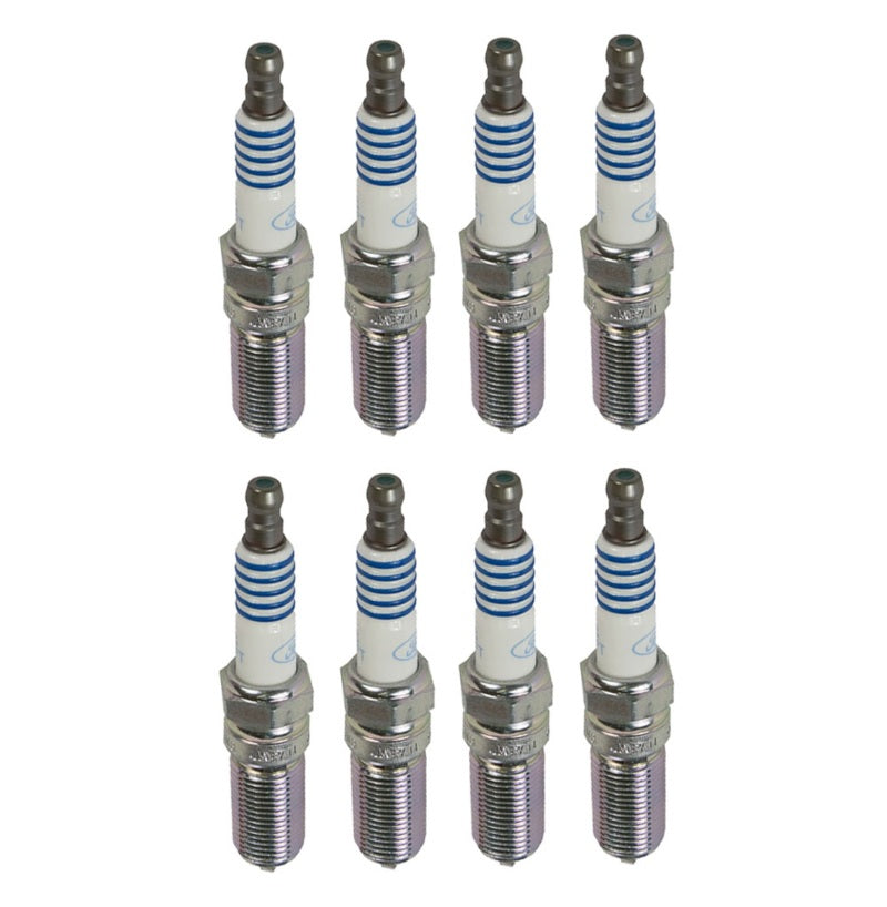 fits Ford M-12405-M50A Performance 2011-2014 Mustang 5.0L Cold Spark Plug Set