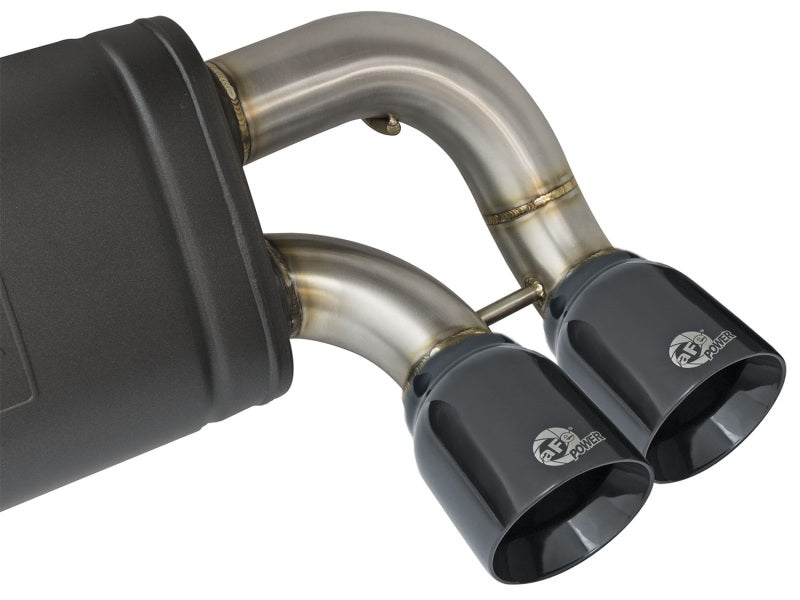 AFE 49-36333-B rce XP 3in - 2 1/2in Axle Back 304SS Exhaust w/ Black Tips 16-17