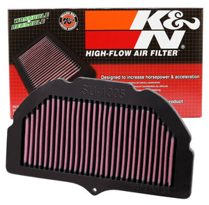 K&N Engineering SU-1005 K&N 05-08 fits Suzuki GSXR 1000 Replacement Air Filter