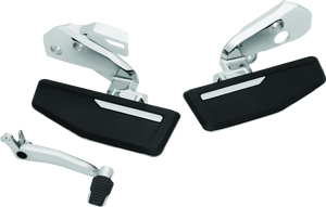 Kuryakyn 3284 Kuryakyn Omni Driver Floorboard Kit For GL1800 with DCT Chrome