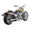 Vance and Hines 46844 Vance & Hines HD Softail 91-09 Fatboy Twin Slash Slip-O