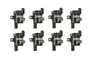 FAST 30387-8 XR Ignition Coil Set for GEN3 4.8/5.3/6.0L LS Truck Engines - Set of 8