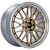 BBS LM249GPK LM 19x8.5 5x112 ET48 Gold Center Diamond Cut Lip Wheel -82mm PFS/Clip Required