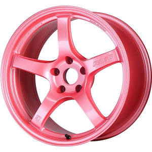 Gram Lights WGCR425MPP 57CR 19x9.5 +25 5x112 Sakura Pink Wheel (Special Order No