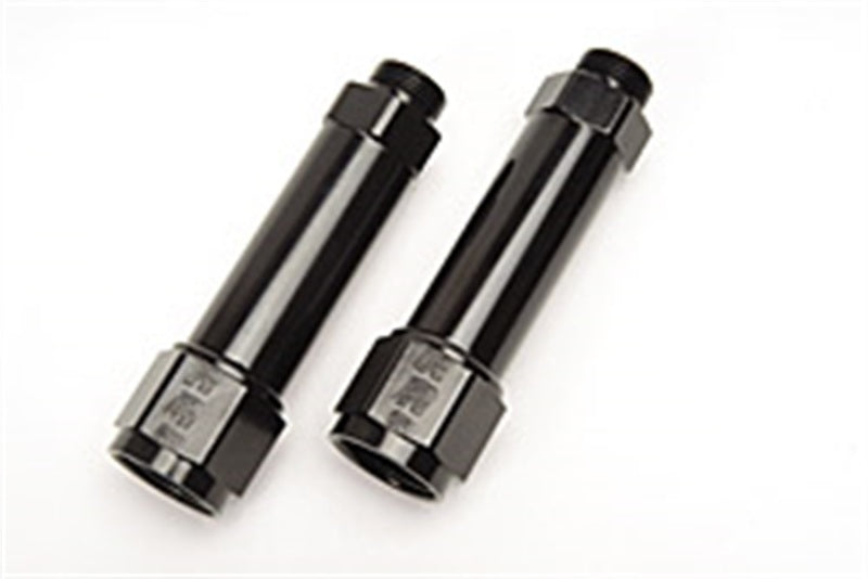 Russell 640773 Performance DEMON CARB INLET FITTING IN BLK/SLVR