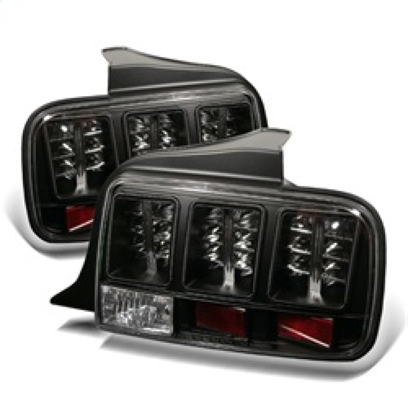 Spyder 5003546 fits Ford 05-09 Mustang LED Tail Lights Black ALT-YD-FM05-LED-BK