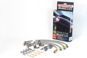 Goodridge 12291 fits Chevrolet 06-13 Corvette Z06/ZR1/fits Grand Sport Stainles
