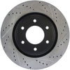 Stoptech 127.42099L Slotted & Drilled Sport Brake Rotor