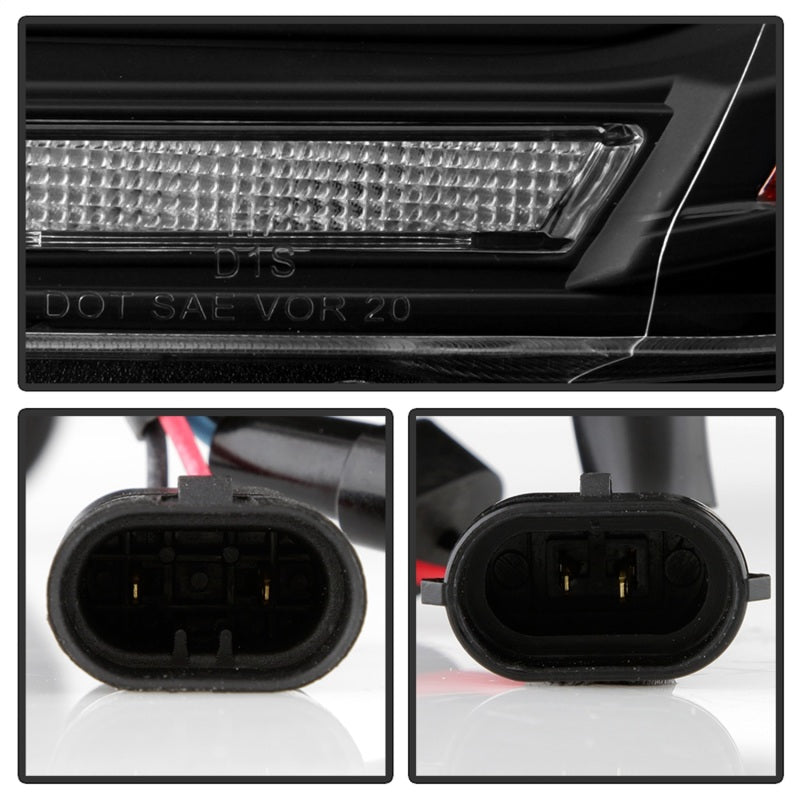 Spyder 5088284 fits Dodge 11-13 Durango Halogen Model Only Projector Headlights