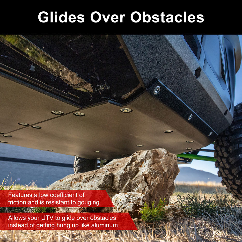 Tusk 1276440036 Quiet-Glide Skid Plate 3/8"