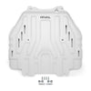 Rival 24-26 Toyota Tacoma i-Force Max Hybrid Aluminum Transmission Catalytic Converter Skid Plate