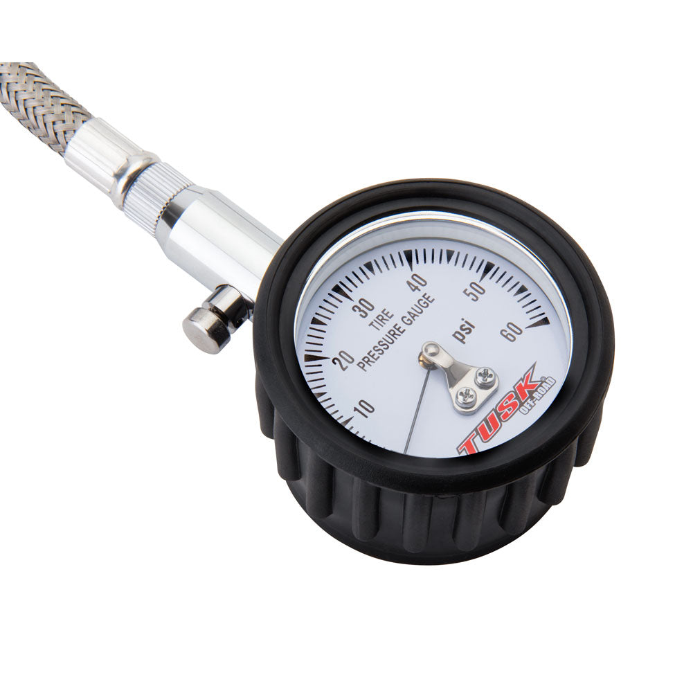 Tusk 1285670001 Pro Caliber Tire Pressure Gauge 3-60 psi