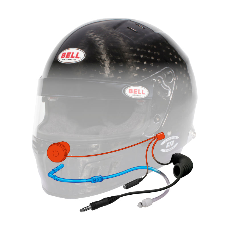 Bell 1239101 GT6 RD Carbon-4C (HANS) (6 3/4) FIA8859/SA2020 - Size 54