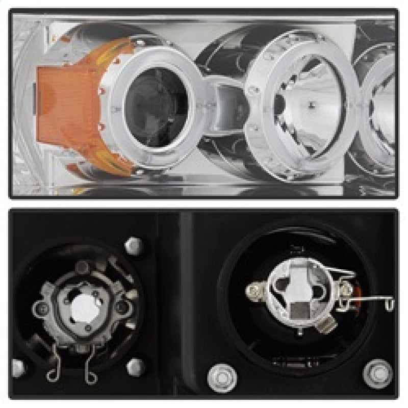 Spyder 5009982 fits Dodge 02-05 Ram 1500 /Ram 2500 03-05 Projector Headlights L