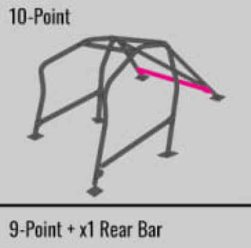 Cusco 116 270 W10LHD Roll Cage 2 Pass 10pt Dash Through Steel Sfty21 fits Toyot