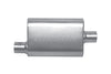 Gibson  BM0100 MWA Superflow Offset/Center Oval Muffler - 4x9x14in/2.25in Inlet/