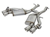 AFE 49-34068-P rce XP 3in 304 SS Axle-Back Dual Exhaust (NPP) w/ Polished Tips