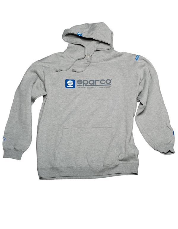 SPARCO SP03100GR4XL Sparco Sweatshirt Hooded WWW Grey Xlrg