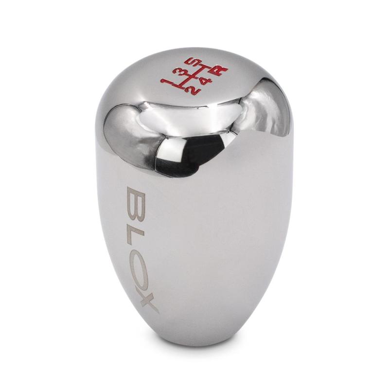 BLOX Racing BXAC-00232-CM Limited Series 5-Speed Billet Shift Knob Chrome Finish - M12X1.25