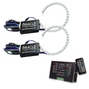 ORACLE Lighting 1347-333 Oracle 18-21 fits Ford Mustang LED Headlight Halo Kit - ColorSHIFT 2