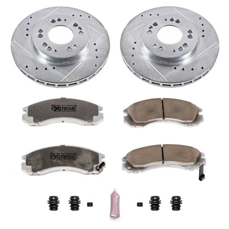 PowerStop K798-26 91-96 fits Dodge Stealth Front Z26 Street Warrior Brake Kit