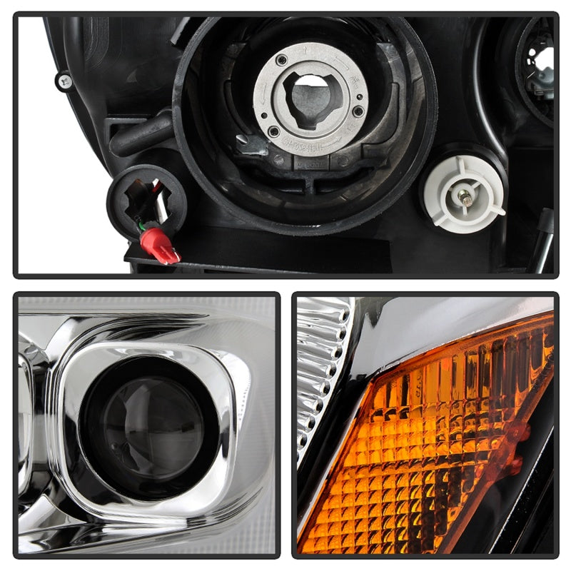 Spyder 5085801 fits Jeep 11-13 Grand Cherokee - Light Bar Proj Headlights - Hal