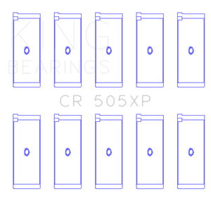 King Engine Bearings CR505XP fits Audi Turbo Rod Bearing Set