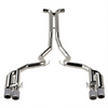 Kooks 18-24 Ford Mustang GT 5.0 3in. Valved Shotgun Cat-Back Exhaust - Carbon Tips