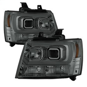 Spyder 5082589 fits Chevy 07-14 Suburban/1500/2500/Tahoe V2 Projector Headlight