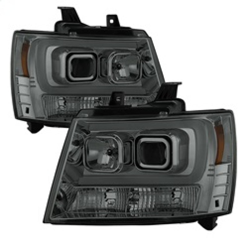 Spyder 5082589 fits Chevy 07-14 Suburban/1500/2500/Tahoe V2 Projector Headlight