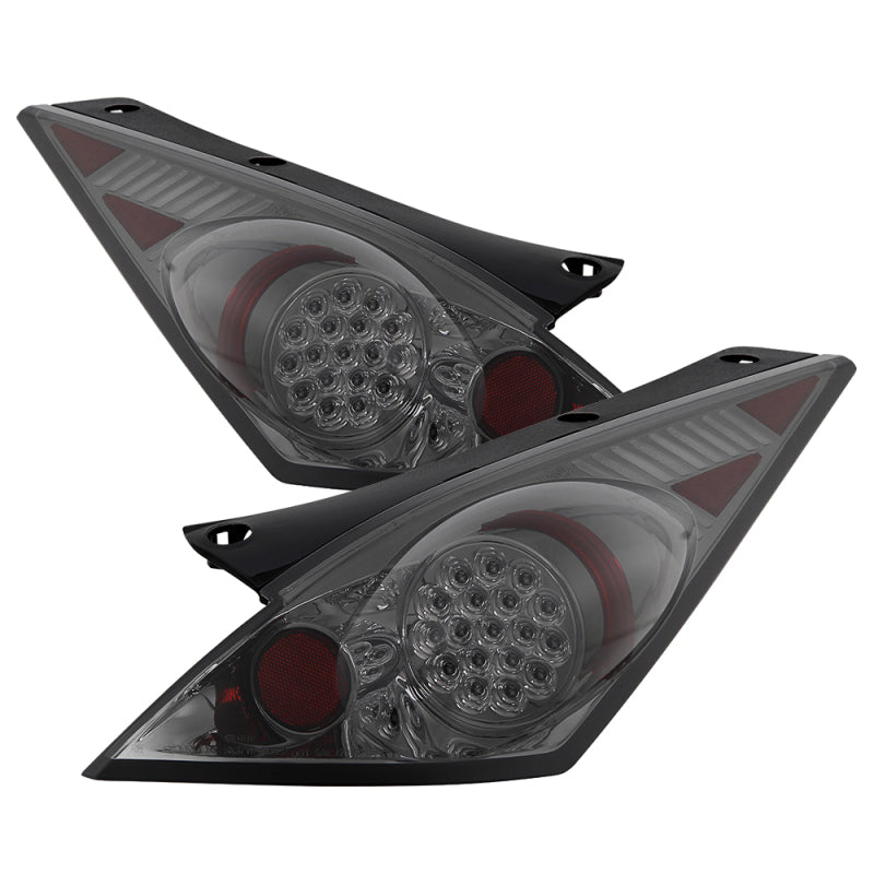 Spyder 5022530 fits Nissan 03-05 350Z LED Tail Lights Smoke ALT-YD-N350Z02-LED-