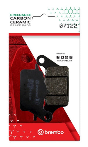 Brembo OE 7122 fits Honda Nsc/Honda Vision Carbon Ceramic Brake Pad - Front