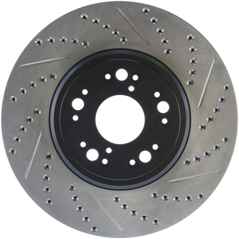 Stoptech 127.44107L 95-00 Lexus LS 400 Left Front Slotted & Drilled Rotor