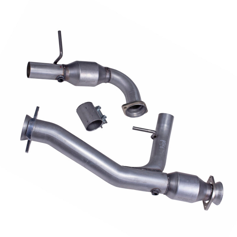 BBK  19471 fits Ford 11-14 F-150 Coyote 5.0 3in Short Exhaust Mid Y-Pipe w/ Cata