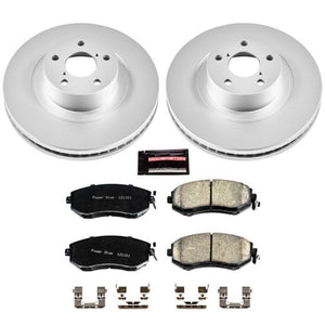 PowerStop fits Scion FR-S Front Z17 Evolution Geo 13-16met Coated Brake Kit